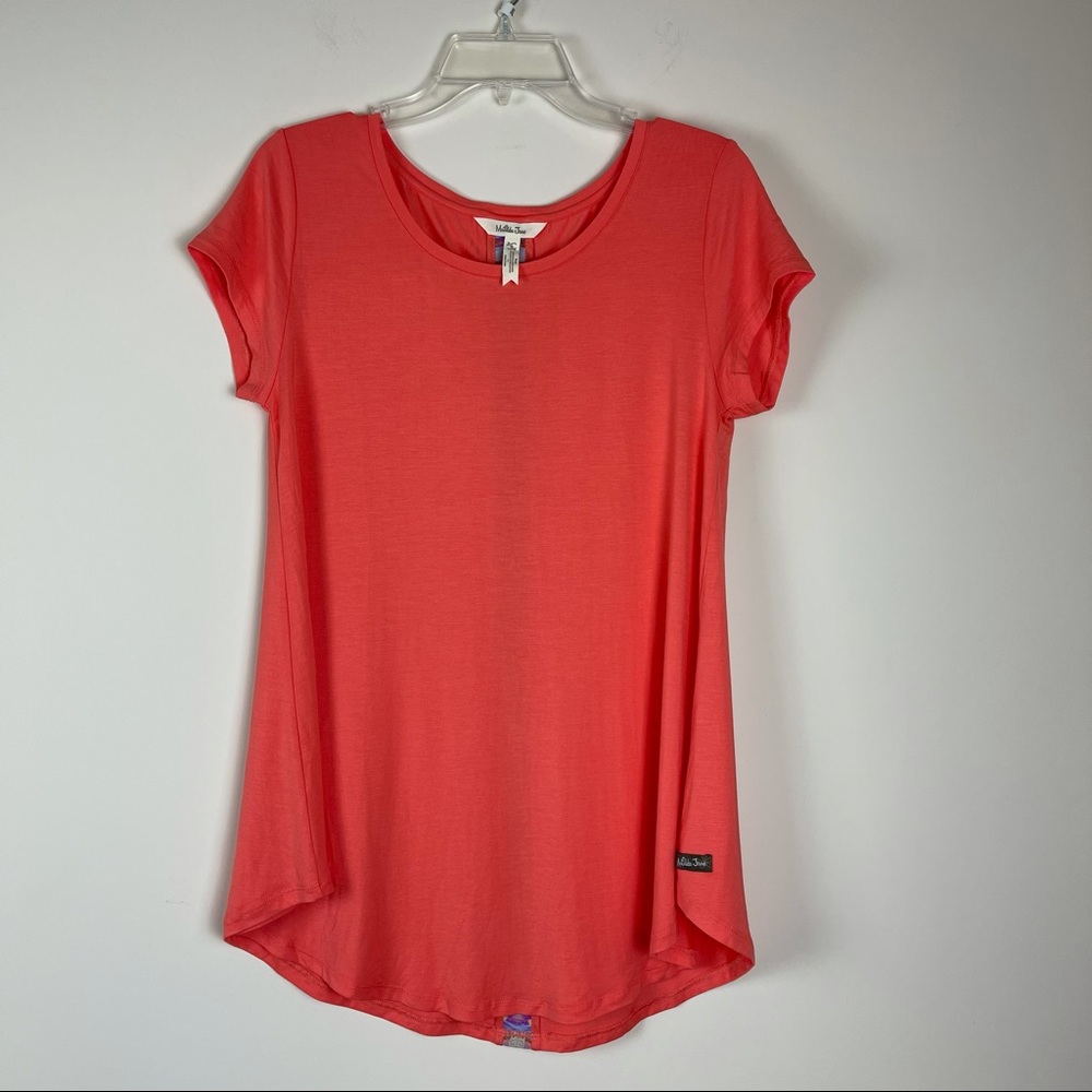 Matilda Jane flowy tshirt with middle back insert